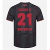 Bayer Leverkusen Lucas Vazquez #21 Hemmakläder 2025-26 Kortärmad